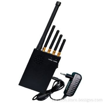 5 Bands Handheld Signal Jammer, Mini Portable Jammer